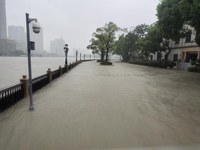 寧波多地水勢上漲