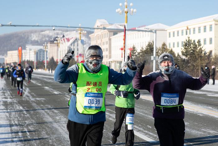 中國冷極馬拉松-38℃鳴槍開跑